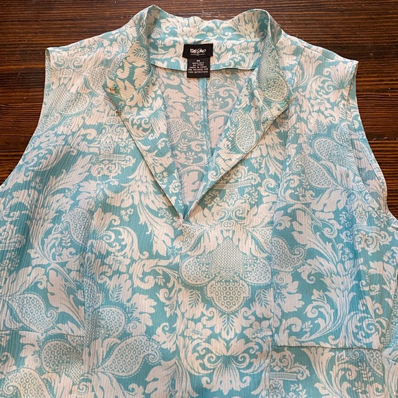 Mossimo Silk Paisley Sleeveless Dress - Picture 5 of 15